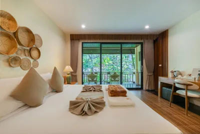 Double Room with Garden View — Tanote Villa resort, Koh-Tao